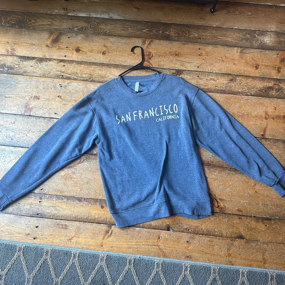 Gray San Francisco Crewneck
